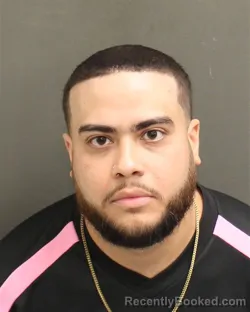 Mugshot of JAVIER ALBERTO FIGUEROA booked in Orange County, Florida on May 4, 2026