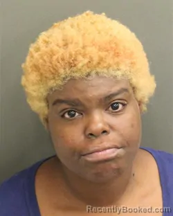 Mugshot of BREANA ROCHELL EDWARDS booked in Orange County, Florida on May 4, 2026