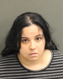 Mugshot of DESIREE MARIE VILA booked in Orange County, Florida on May 5, 2026