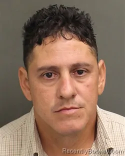 Mugshot of RICHARD LEONARDO DIAZGRANCHELLI booked in Orange County, Florida on May 5, 2026