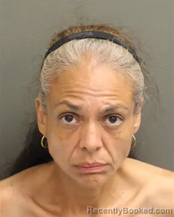 Mugshot of GLORIA GONZALES booked in Orange County, Florida on May 5, 2026
