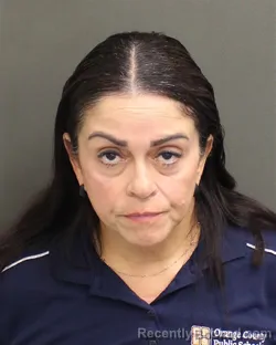 Mugshot of ASLEEN JOHANNE RODRIGUEZ MASSA booked in Orange County, Florida on May 5, 2026