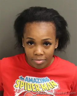 Mugshot of TYESHA MARIAMERSADE KING booked in Orange County, Florida on May 5, 2026