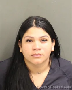 Mugshot of YETSIREE DAN MENDEZSALCEDO booked in Orange County, Florida on May 5, 2026