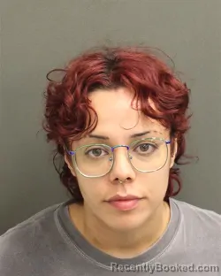Mugshot of MIA ISABEL VALENTINGUZMAN booked in Orange County, Florida on May 5, 2026