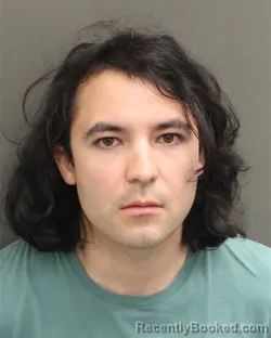 Mugshot of NICOLAS SEBASTIAN ESPARZA booked in Orange County, Florida on May 5, 2026