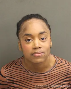 Mugshot of ALAYLA NOEL HINSON booked in Orange County, Florida on May 6, 2026