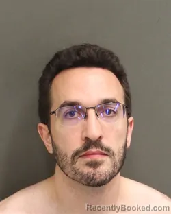 Mugshot of TIMOR MUTASEM ABUJABER booked in Orange County, Florida on May 6, 2026