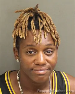 Mugshot of DAVIYUNA MAURISA WILLIAMS booked in Orange County, Florida on May 6, 2026