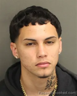 Mugshot of CESAR NIKOLAS ROCHA booked in Orange County, Florida on May 6, 2026