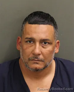 Mugshot of MIGUEL ANTONIO UMANA booked in Orange County, Florida on May 6, 2026