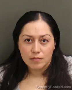 Mugshot of LUZ BAEZAAYALA booked in Orange County, Florida on May 6, 2026