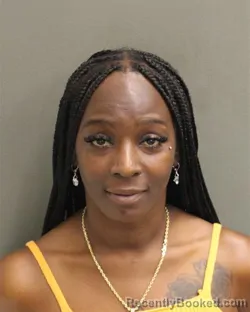 Mugshot of SENALDA ZENOBIA WILLIAMS booked in Orange County, Florida on May 6, 2026