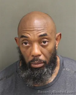 Mugshot of COREY RENARD DAVIS booked in Orange County, Florida on May 6, 2026