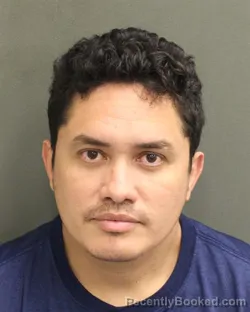 Mugshot of REYCEL RAFAEL PETITGARCIA booked in Orange County, Florida on May 6, 2026