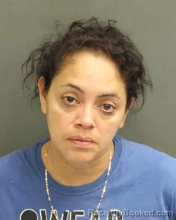 Mugshot of GLENDA TORRES booked in Orange County, Florida on May 6, 2026