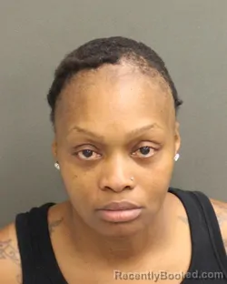 Mugshot of KESHAINA MONIQUE WILSON booked in Orange County, Florida on May 7, 2026