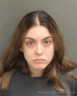 Mugshot of EMILY GRACE PICCONI booked in Orange County, Florida on May 7, 2026