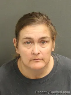 Mugshot of KRISTI A BATTLESON booked in Orange County, Florida on May 7, 2026