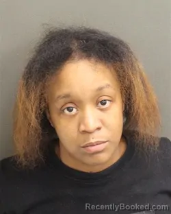 Mugshot of KEISHAWNDA BROWN booked in Orange County, Florida on May 7, 2026
