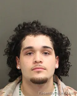 Mugshot of JAISON MIGUEL DIAZ booked in Orange County, Florida on May 7, 2026