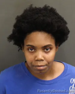Mugshot of RRIANA BRIANE WILLIAMS booked in Orange County, Florida on May 8, 2026