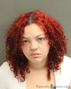 Mugshot of JAELYN JANEE THOMPSON booked in Orange County, Florida on May 8, 2026