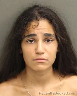 Mugshot of JENNETTE ANGELICA ESTRELLA booked in Orange County, Florida on May 8, 2026