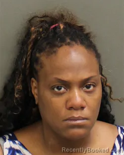 Mugshot of MONIQUE ETHEL DODSON booked in Orange County, Florida on May 8, 2026