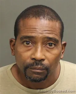 Mugshot of LAMOND DWAYNE SAMUELS booked in Orange County, Florida on May 8, 2026