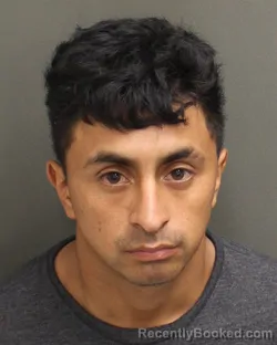 Mugshot of JOSE ELISEO AGUILLAR booked in Orange County, Florida on May 9, 2026