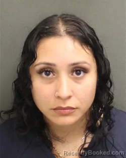 Mugshot of FRANCES ESPINOZA booked in Orange County, Florida on May 9, 2026