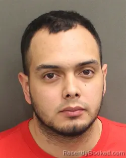 Mugshot of KEVIN YESID CASTROCARDONA booked in Orange County, Florida on May 9, 2026