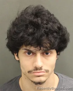 Mugshot of JERIEL IRAM GELYORTIZ booked in Orange County, Florida on May 9, 2026