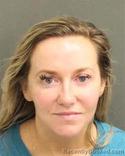 Mugshot of MEGAN SHAY MONTGOMERY booked in Orange County, Florida on May 9, 2026