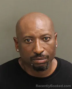 Mugshot of DERRICK KINTE WILLIAMS booked in Orange County, Florida on May 9, 2026