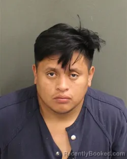 Mugshot of MARCO ANTONIO CHAJPEREZ booked in Orange County, Florida on May 10, 2026