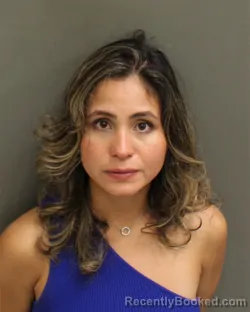 Mugshot of GIOVANNA GARCIA booked in Orange County, Florida on May 10, 2026