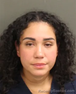 Mugshot of JESSICA RIVERAVEGA booked in Orange County, Florida on May 11, 2026