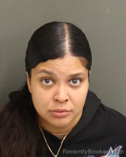Mugshot of CRYSTAL ERIN RODRIGUEZ booked in Orange County, Florida on May 11, 2026