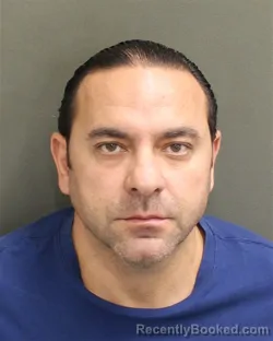 Mugshot of FRANCISO GABRIEL PINTO booked in Orange County, Florida on May 11, 2026