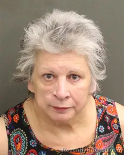 Mugshot of REBECCA SUE SCOTT booked in Orange County, Florida on May 11, 2026