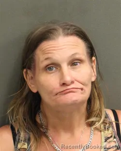 Mugshot of LISA MARIE OKEEFE booked in Orange County, Florida on May 11, 2026