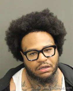 Mugshot of KAYVON DASEAN BUCKLAND booked in Orange County, Florida on May 12, 2026
