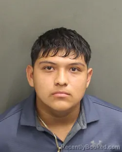 Mugshot of JOSHUA MENDOZA booked in Orange County, Florida on May 13, 2026