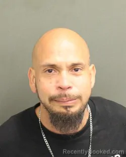 Mugshot of BRYAN NORBERTO PEREZ booked in Orange County, Florida on May 13, 2026