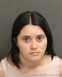 Mugshot of ALEXA ZEPEDA booked in Orange County, Florida on May 13, 2026
