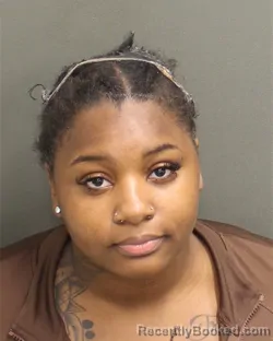 Mugshot of AUDRIANA SEANARA MICH ANDERSON booked in Orange County, Florida on May 13, 2026