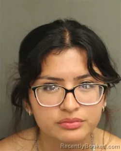 Mugshot of ZOE VALERIA RAYA-ACOSTA booked in Orange County, Florida on May 14, 2026