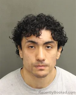 Mugshot of LUIS GUILLERMO MELENDEZ booked in Orange County, Florida on May 14, 2026